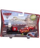 VEHICULE CARS 2 + PROPULSEUR - FLASH - VOITURE MINIATURE - MATTEL - V3660