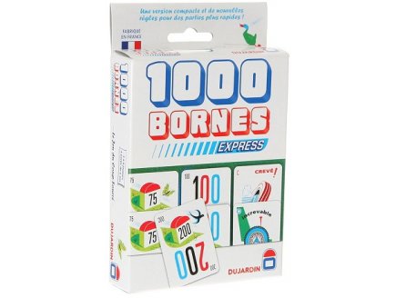 1000 BORNES EXPRESS - DUJARDIN - JEU DE CARTES - 59046