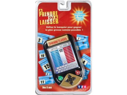 A PRENDRE OU A LAISSER VERSION ELECTRONIQUE DE POCHE - TF1 GAMES - JEU DE SOCIETE