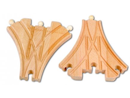 AIGUILLAGES DOUBLES EN BOIS