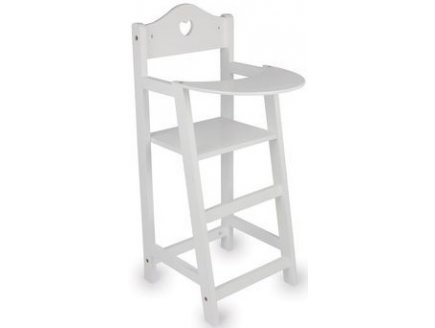 ANGEL TOYS - CHAISE HAUTE EN BOIS - ACCESSOIRE POUPEE