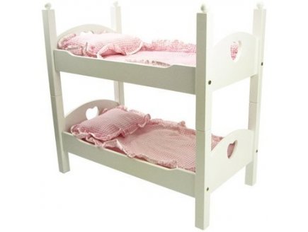 ANGEL TOYS - LIT SUPERPOSE EN BOIS - ACCESSOIRE POUPEE