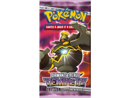BOOSTER POKEMON DIAMANT & PERLE TEMPETE - ASMODEE - CARTES A COLLECTIONNER