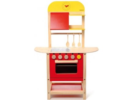 CUISINE EN BOIS POUR ENFANT - BEEBOO - JEU IMITATION