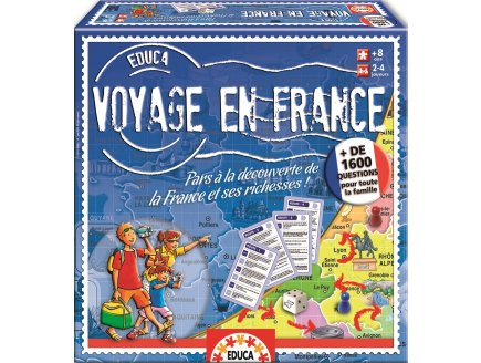 EDUCA - 14570 - JEU DE SOCIETE - VOYAGE EN FRANCE