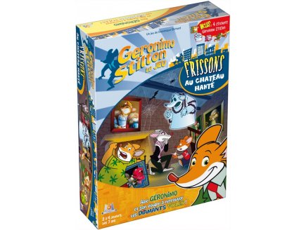 GERONIMO STILTON LE JEU FRISSONS AU CHATEAU HANTE - ASMODEE - JEU DE SOCIETE