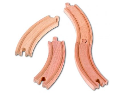 GRANDS RAILS VIRAGES EN BOIS