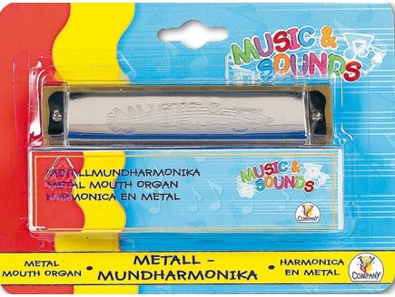 HARMONICA EN METAL - INSTRUMENT DE MUSIQUE