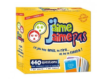 J'AIME, J'AIME PAS - TF1 GAMES - JEU DE SOCIETE - 1125