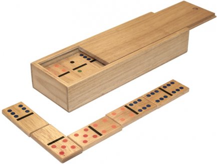 JEU DE 28 DOMINO EN BOIS - JEU DE SOCIETE