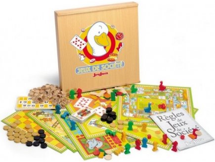 JEUJURA - COFFRET 150 REGES DE JEUX DE SOCIETE - JOUET EN BOIS