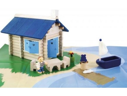 JEUJURA - LA MAISON DU BORD DE MER 135 PIECES - JOUET EN BOIS