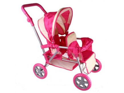 JUMBO - POUSSETTE JUMEAUX PLIABLE - ACCESSOIRE POUPEE