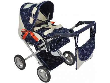 LANDAU COMBI POUSSETTE VENICE POUR POUPEE - DIMIAN - LANDAU AVEC COUFFIN - ACCESSOIRE POUPEE / POUPON