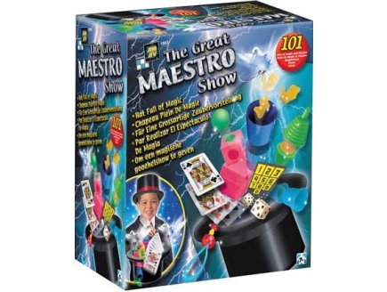 LE CHAPEAU MAGIQUE 101 TOURS - JEU DE MAGIE - COFFRET DE MAGIE