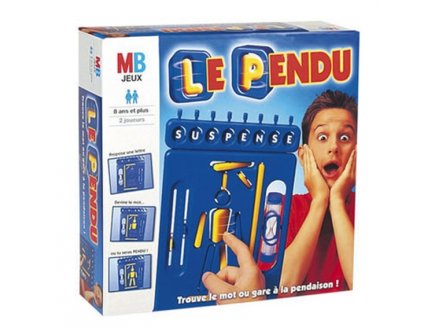 LE PENDU - MB JEUX - HASBRO - JEU DE SOCIETE