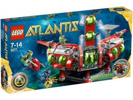 LEGO ATLANTIS 8077 LE QG D'EXPLORATION ATLANTIS