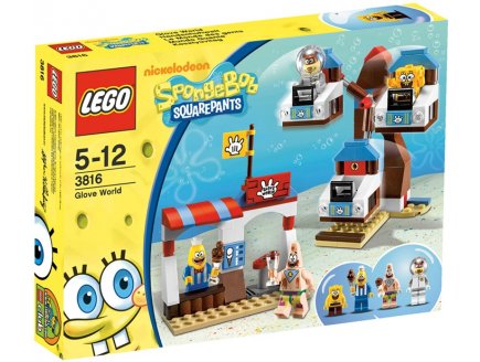 LEGO BOB L'EPONGE 3816 LE MONDE DES GANTS