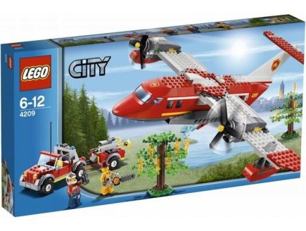LEGO CITY 4209 L'AVION DES POMPIERS