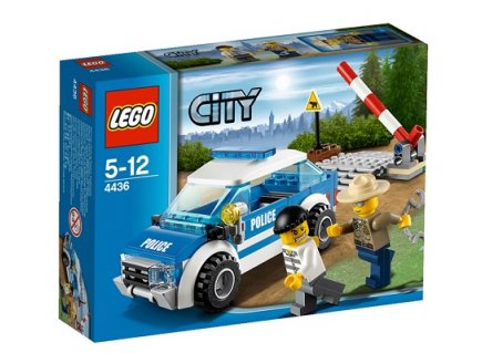 LEGO CITY 4436 LA VOITURE DE PATROUILLE EN FORET