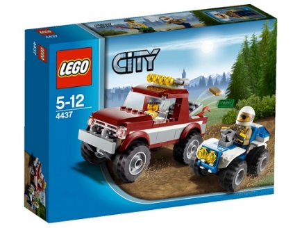 LEGO CITY 4437 LA COURSE POURSUITE EN FORET