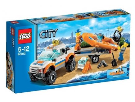 LEGO CITY 4643 LE CAMION ET SON HYDROSPEED