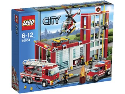 LEGO CITY 7208 LA CASERNE DES POMPIERS