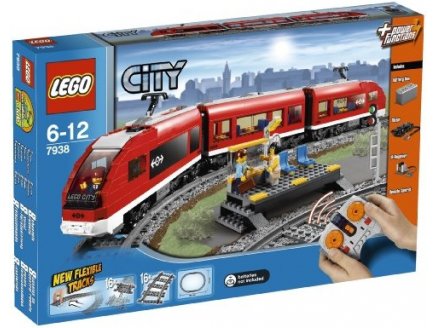 LEGO CITY 7938 LE TRAIN DE PASSAGERS