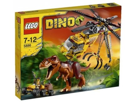 LEGO DINO 5886 LA CHASSE DU T-REX