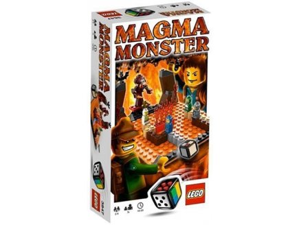 LEGO JEU DE SOCIETE 3847 MAGMA MONSTER