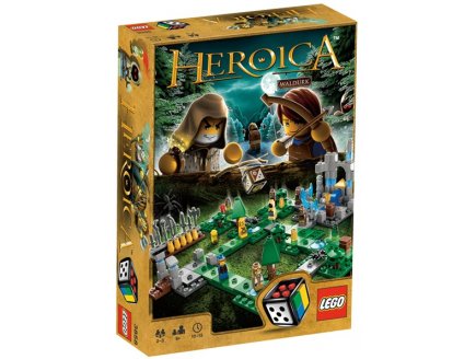 LEGO JEU DE SOCIETE 3858 HEROICA WALDURK LA FORET HANTEE