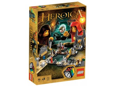 LEGO JEU DE SOCIETE 3859 HEROICA NATHUZ LES GROTTES MAUDITES