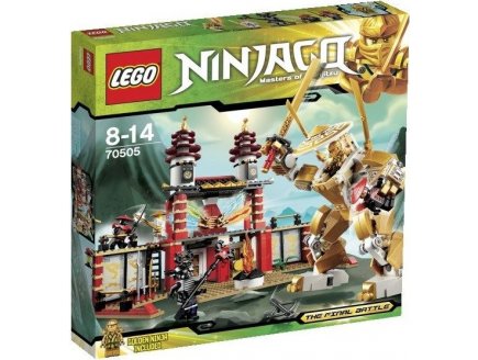 LEGO NINJAGO 2504 LE TEMPLE D'ENTRAINEMENT