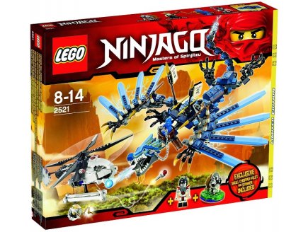LEGO NINJAGO EXCLUSIVITE 2521 LE COMBAT DU DRAGON DE FOUDRE