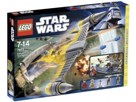 LEGO STAR WARS EXCLUSIVITE 7877 NABOO STARFIGHTER