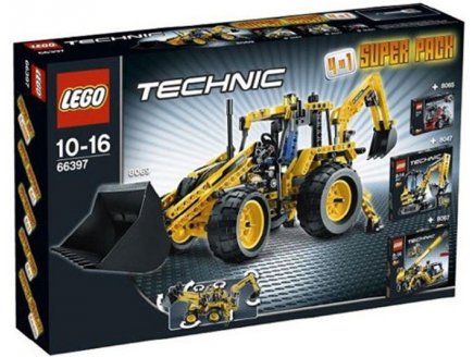 LEGO TECHNIC EXCLUSIVITE 66397 SUPER PACK 4 EN 1