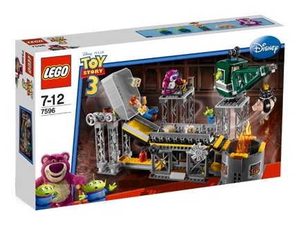 LEGO TOY STORY 3 7596 L'USINE DE DESTRUCTION DES JOUETS