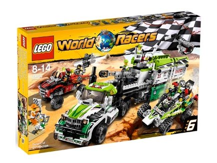 LEGO WORLD RACERS 8864 COURSE ULTIME DANS LE DESERT