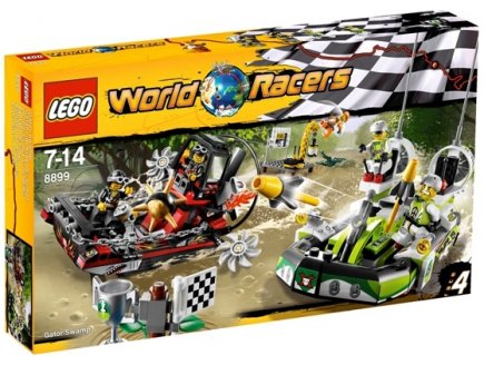 LEGO WORLD RACERS 8899 LE MARAIS AUX CROCODILES