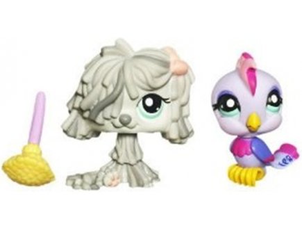 LITTLEST PETSHOP DUO CHIEN + OISEAU 1458/1459 - HASBRO - 94101