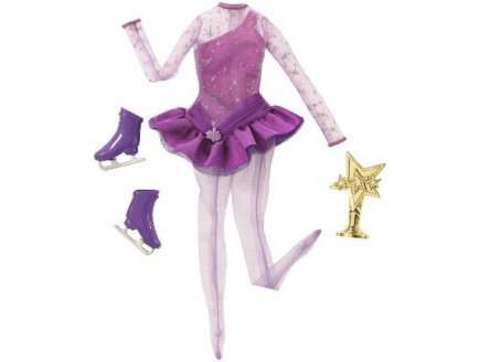 MATTEL - R4258 - BARBIE - ACCESSOIRE POUPEE - TENUE PATINEUSE