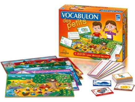 MEGABLEU - JEU DE SOCIETE - VOCABULON DES PETITS