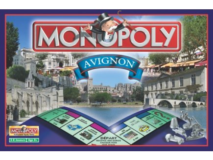 MONOPOLY AVIGNON - WINNING MOVES - JEU DE SOCIETE
