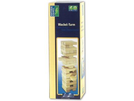 NATURAL GAMES - JEU DE SOCIETE - TOUR CHANCELANTE EN BOIS