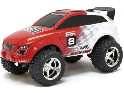 NITRO RACING RADIOCOMMANDE ROUGE - VOITURE RADIOCOMMANDEE - JEU PLEIN AIR