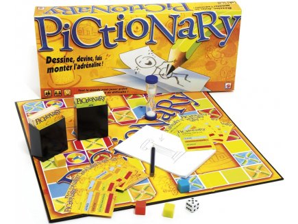 PICTIONARY FAMILLE - MATTEL - R3101 - JEU DE SOCIETE