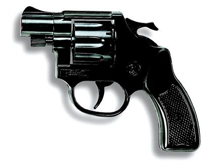 Mini pistolet police enfant Revolver plastique police