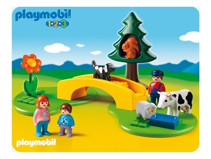 PLAYMOBIL 1.2.3 6742 ZOO