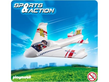 PLAYMOBIL A EMPORTER 4342 AVION A REACTION TRANSPORTABLE