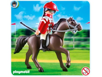 PLAYMOBIL CENTRE EQUESTRE 5112 CHEVAL ARABE